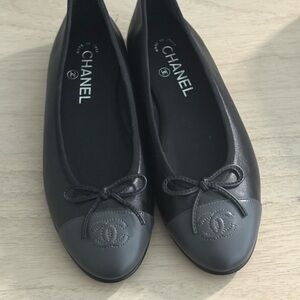 Chanel Ballet Flats in Black